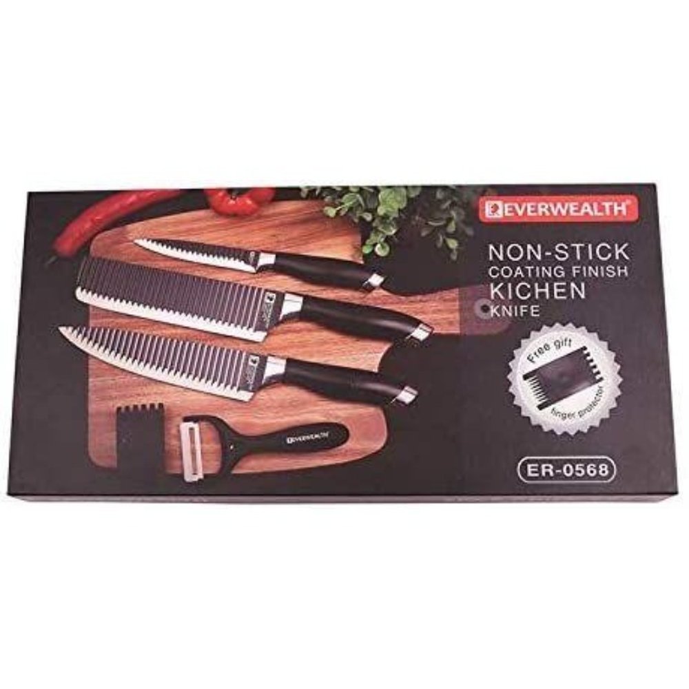 Kiritsuke Chef Knife Comfort Pro Series High Carbon Stainless Steel 5 PCS Knives - Picture 3 of 7